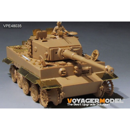 1/48 WWII German Tiger I Late Production Detail set for Tamiya #32575 1/48 WWII German Tiger I Late Production Detail set for Tamiya #32575