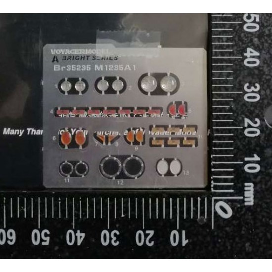 1/35 Modern US M1235A1 MAXXPRO Dash DXM Lenses and Taillights for Panda Hobby #PH35032 1/35 Modern US M1235A1 MAXXPRO Dash DXM Lenses and Taillights for Panda Hobby #PH35032