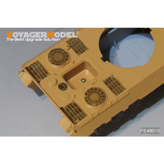 1/48 WWII German Panther D/A Grills set for Tamiya kit #32597