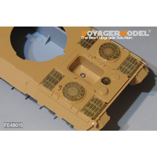 1/48 WWII German Panther D/A Grills set for Tamiya kit #32597