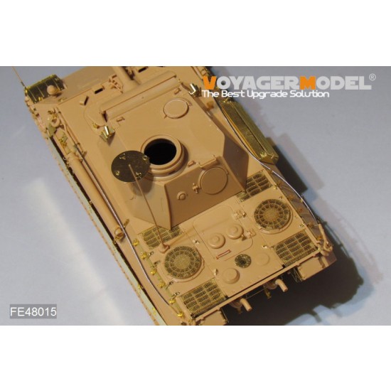 1/48 WWII German Panther D/A Grills set for Tamiya kit #32597