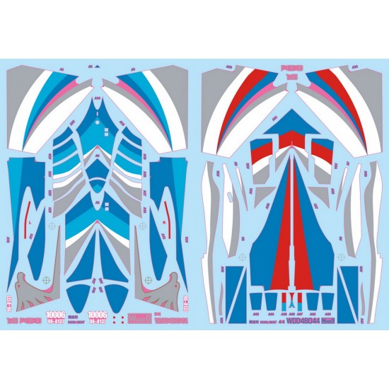 Decals for 1/48 ROCAF AIDC F-CK-1C/D Ching-kuo Prototype (#10005, #10006) Decals for 1/48 ROCAF AIDC F-CK-1C/D Ching-kuo Prototype (#10005, #10006)