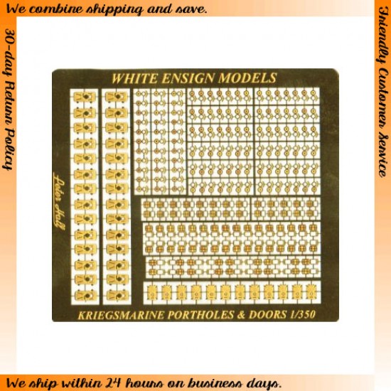 1/350 Kriegsmarine Portholes & Doors 1/350 Kriegsmarine Portholes & Doors
