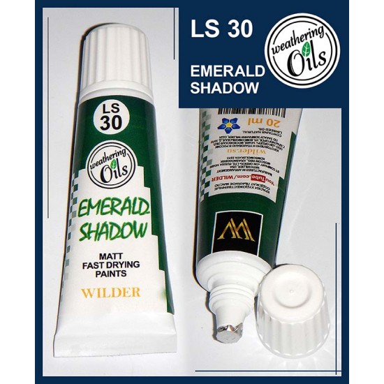 Weathering Oil Paint - Emerald Shadow (20ml) Weathering Oil Paint - Emerald Shadow (20ml)