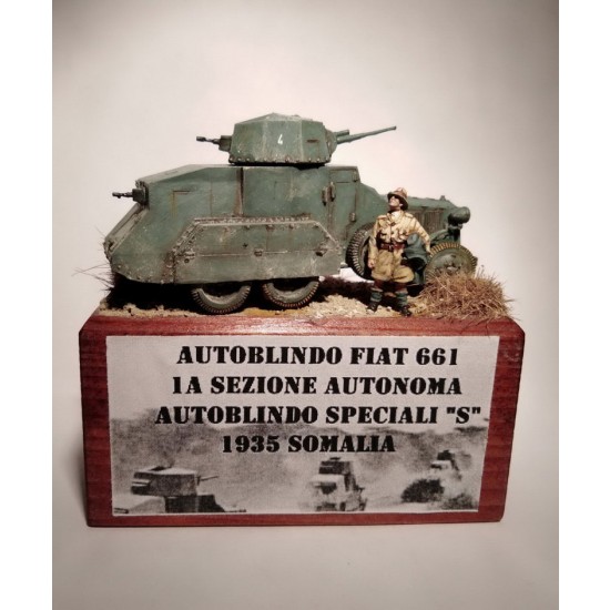 1/35 Autoblinda Fiat 611 Armored Vehicles Complete kit 1/35 Autoblinda Fiat 611 Armored Vehicles Complete kit