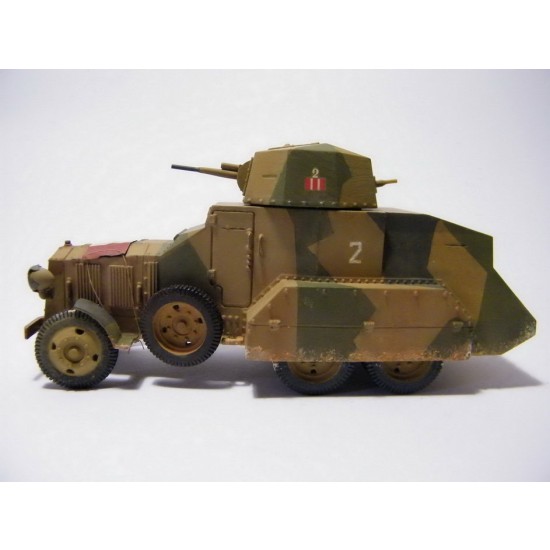 1/35 Autoblinda Fiat 611 Armored Vehicles Complete kit 1/35 Autoblinda Fiat 611 Armored Vehicles Complete kit