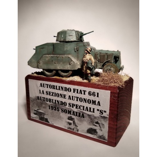 1/35 Autoblinda Fiat 611 Armored Vehicles Complete kit 1/35 Autoblinda Fiat 611 Armored Vehicles Complete kit