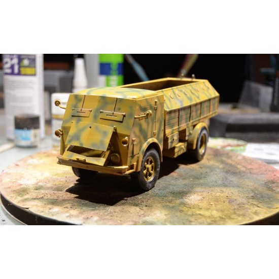 1/35 Fiat 665 NM Shielded Complete Resin kit 1/35 Fiat 665 NM Shielded Complete Resin kit