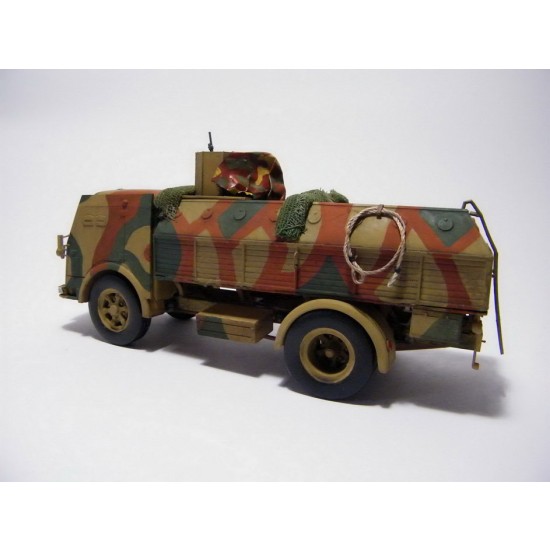 1/35 Fiat 665 NM Shielded Complete Resin kit 1/35 Fiat 665 NM Shielded Complete Resin kit