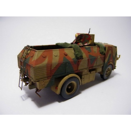 1/35 Fiat 665 NM Shielded Complete Resin kit 1/35 Fiat 665 NM Shielded Complete Resin kit