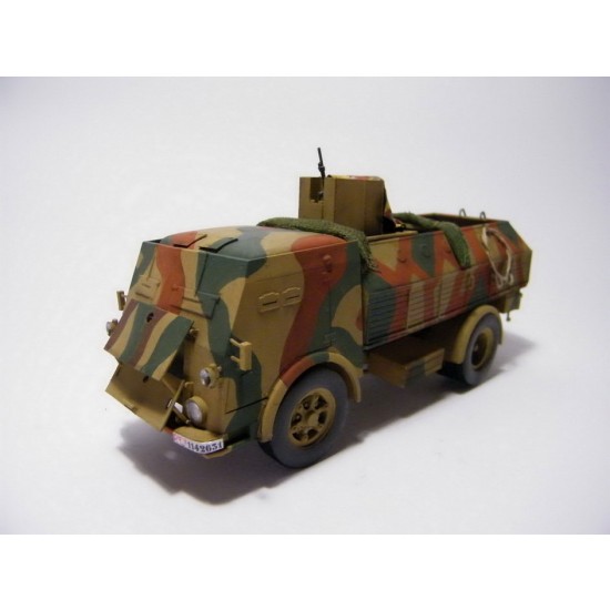 1/35 Fiat 665 NM Shielded Complete Resin kit 1/35 Fiat 665 NM Shielded Complete Resin kit