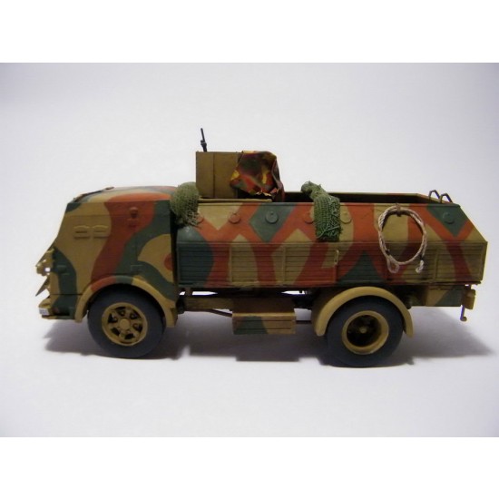 1/35 Fiat 665 NM Shielded Complete Resin kit 1/35 Fiat 665 NM Shielded Complete Resin kit