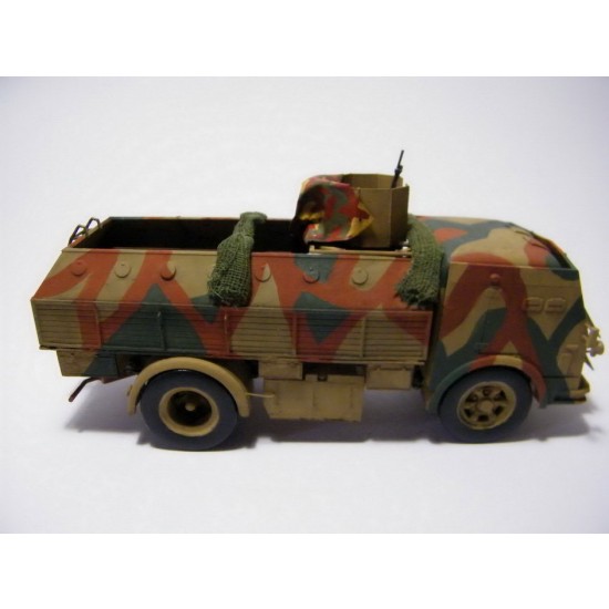 1/35 Fiat 665 NM Shielded Complete Resin kit 1/35 Fiat 665 NM Shielded Complete Resin kit