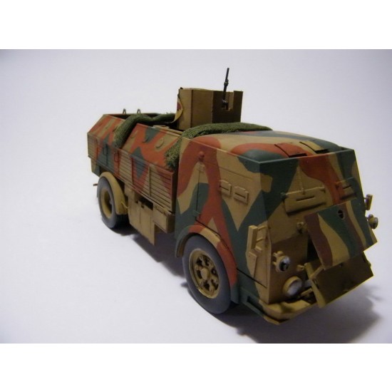 1/35 Fiat 665 NM Shielded Complete Resin kit 1/35 Fiat 665 NM Shielded Complete Resin kit