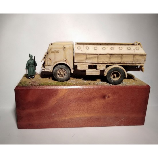 1/35 Fiat 665 NM Shielded Complete Resin kit 1/35 Fiat 665 NM Shielded Complete Resin kit