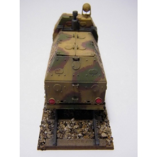 1/35 Railway Armored Truck Resin kit w/Train Track 1/35 Railway Armored Truck Resin kit w/Train Track