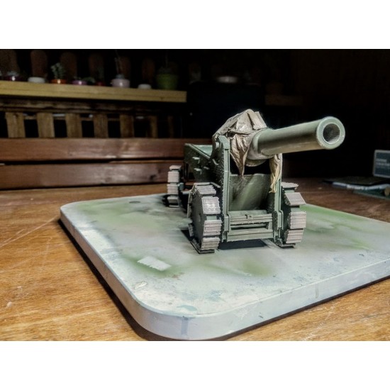 1/35 Obice Da 305 Su Affusto De Stefano Howitzer TOW Version 1/35 Obice Da 305 Su Affusto De Stefano Howitzer TOW Version