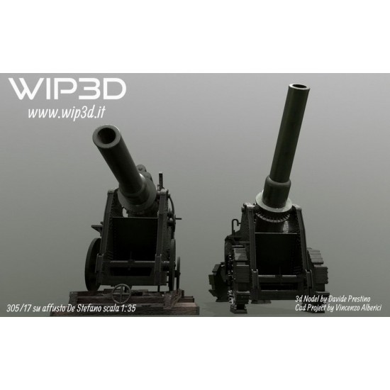 1/35 Obice Da 305 Su Affusto De Stefano Howitzer TOW Version 1/35 Obice Da 305 Su Affusto De Stefano Howitzer TOW Version