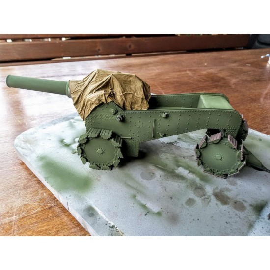 1/35 Obice Da 305 Su Affusto De Stefano Howitzer FIRING Version 1/35 Obice Da 305 Su Affusto De Stefano Howitzer FIRING Version