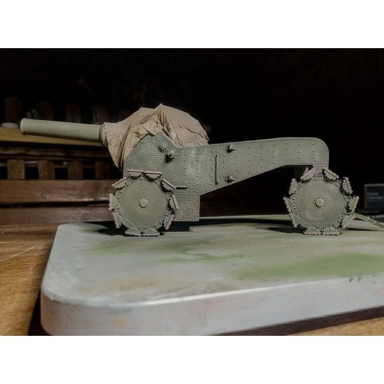 1/35 Obice Da 305 Su Affusto De Stefano Howitzer FIRING Version 1/35 Obice Da 305 Su Affusto De Stefano Howitzer FIRING Version