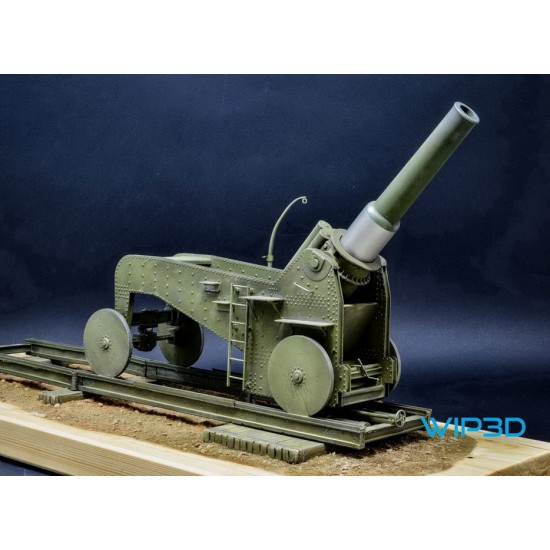 1/35 Obice Da 305 Su Affusto De Stefano Howitzer FIRING Version 1/35 Obice Da 305 Su Affusto De Stefano Howitzer FIRING Version