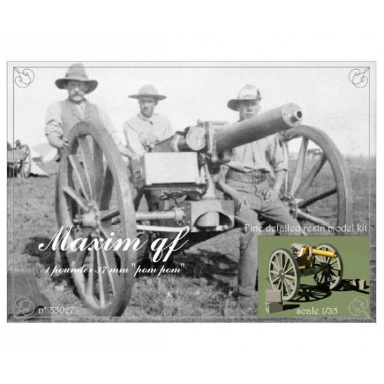 1/35 Maxim Pom-Pom (1 Pounder 37mm Pom Pom) 1/35 Maxim Pom-Pom (1 Pounder 37mm Pom Pom)
