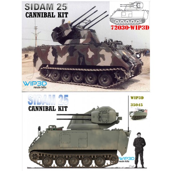 1/35 M-113 SIDAM 25 Cannibal kit 1/35 M-113 SIDAM 25 Cannibal kit