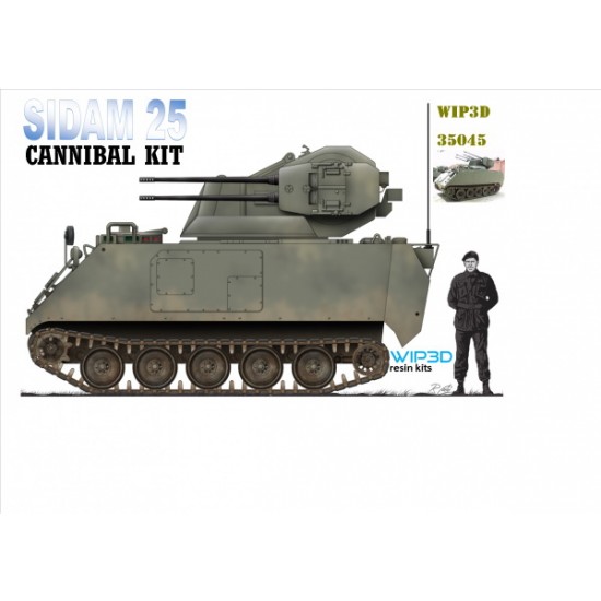 1/35 M-113 SIDAM 25 Cannibal kit 1/35 M-113 SIDAM 25 Cannibal kit