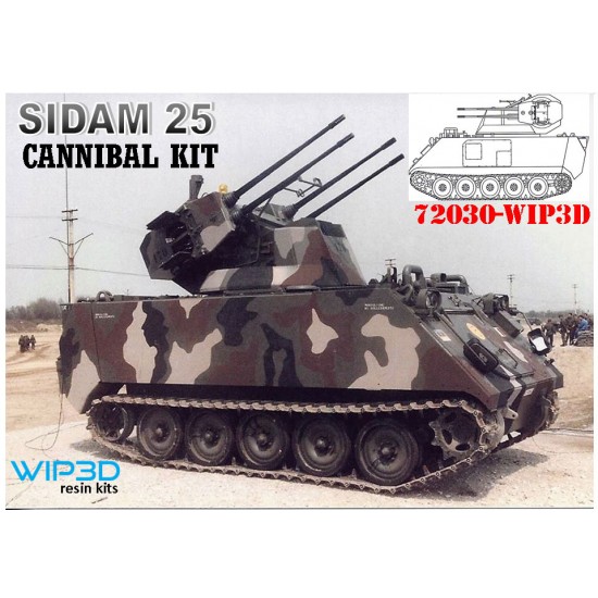 1/35 M-113 SIDAM 25 Cannibal kit 1/35 M-113 SIDAM 25 Cannibal kit