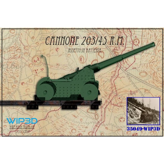 1/35 Cannone 203/45 RM SU AFFUSTO DE STEFANO 1/35 Cannone 203/45 RM SU AFFUSTO DE STEFANO