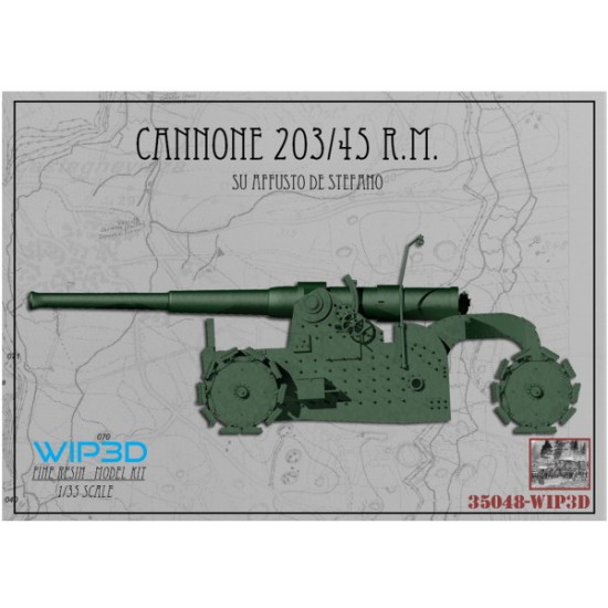 1/35 Cannone 203/45 RM SU AFFUSTO DE STEFANO 1/35 Cannone 203/45 RM SU AFFUSTO DE STEFANO