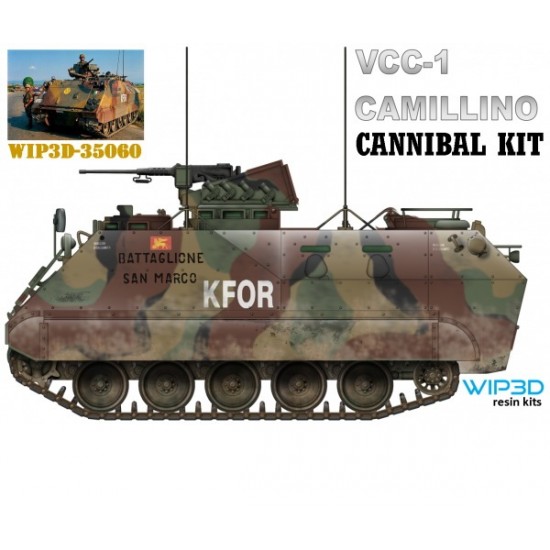 1/35 VCC-1 Camillino Cannibal Resin kit 1/35 VCC-1 Camillino Cannibal Resin kit