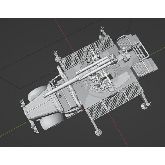 1/35 FIAT 634N with 76/30 Regia Marina resin kit 1/35 FIAT 634N with 76/30 Regia Marina resin kit