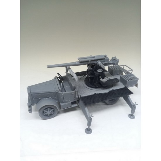 1/35 FIAT 634N with 76/30 Regia Marina resin kit 1/35 FIAT 634N with 76/30 Regia Marina resin kit
