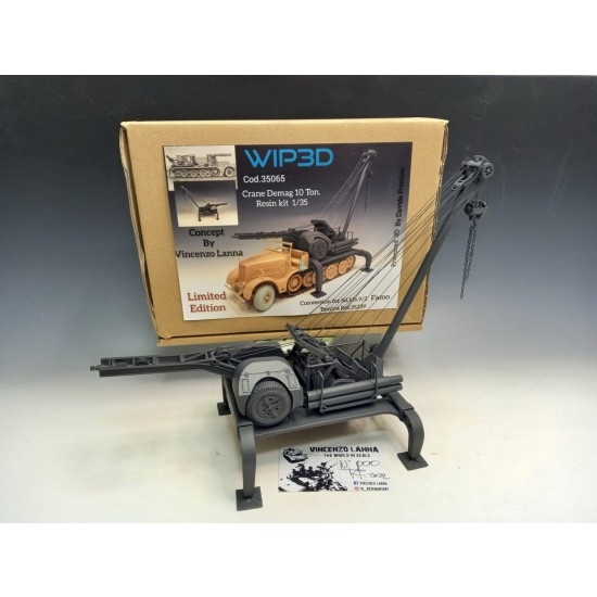 1/35 Crane Demag 10 Ton Conversion Set for Tamiya #35239 SdKfz.9/2 Famo kit 1/35 Crane Demag 10 Ton Conversion Set for Tamiya #35239 SdKfz.9/2 Famo kit