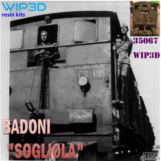 1/35 Badoni Railway Tractor Sogliola 1/35 Badoni Railway Tractor Sogliola