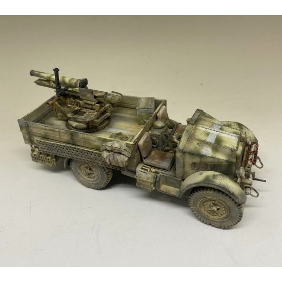 1/35 Anti-Tank Self-Propelled Truck 65/17 On Morris CS8 Resin Kit 1/35 Anti-Tank Self-Propelled Truck 65/17 On Morris CS8 Resin Kit