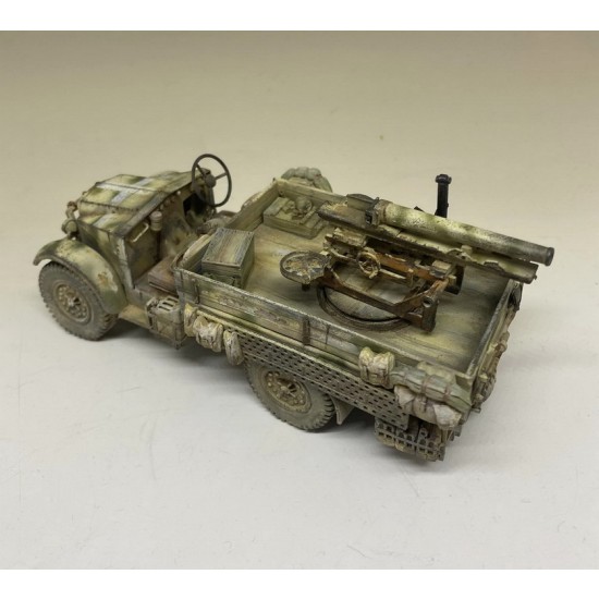 1/35 Anti-Tank Self-Propelled Truck 65/17 On Morris CS8 Resin Kit 1/35 Anti-Tank Self-Propelled Truck 65/17 On Morris CS8 Resin Kit