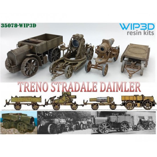 1/35 Daimler Road Train Resin kits 1/35 Daimler Road Train Resin kits