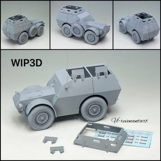 1/35 WWII Italian TL37 Protetto Resin kit 1/35 WWII Italian TL37 Protetto Resin kit