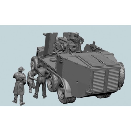 1/35 Italian Breda 501 with Cannon 90/53 and 4-Figure Crew [BNA Special Edition]