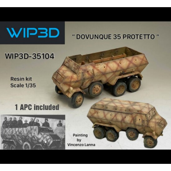 1/35 Dovunque 35 Protetto Resin kit 1/35 Dovunque 35 Protetto Resin kit