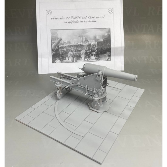1/35 Howitzer of 21 GRC Ret (210 mm) on Barbette Carriage 1/35 Howitzer of 21 GRC Ret (210 mm) on Barbette Carriage