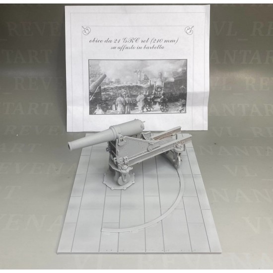 1/35 Howitzer of 21 GRC Ret (210 mm) on Barbette Carriage 1/35 Howitzer of 21 GRC Ret (210 mm) on Barbette Carriage
