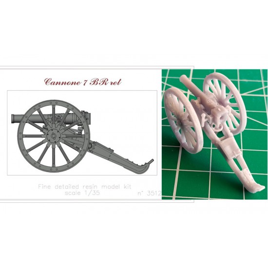 1/35 Cannone 7BR Ret. 1/35 Cannone 7BR Ret.