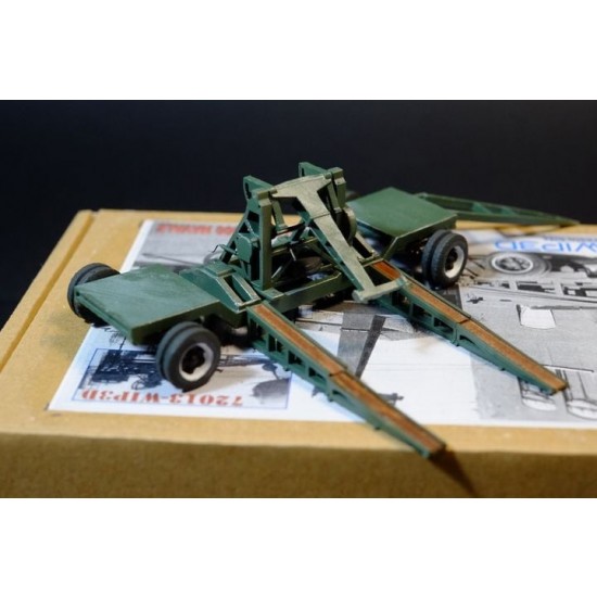 1/72 Carrello Re2000 Navale Complete Resin kit 1/72 Carrello Re2000 Navale Complete Resin kit