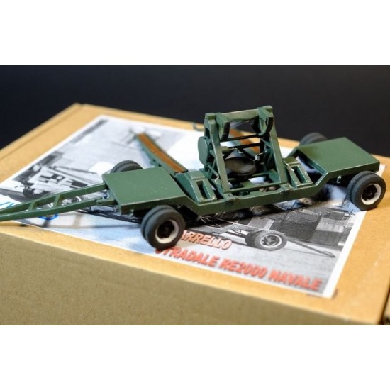 1/72 Carrello Re2000 Navale Complete Resin kit 1/72 Carrello Re2000 Navale Complete Resin kit