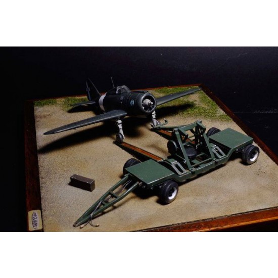 1/72 Carrello Re2000 Navale Complete Resin kit 1/72 Carrello Re2000 Navale Complete Resin kit