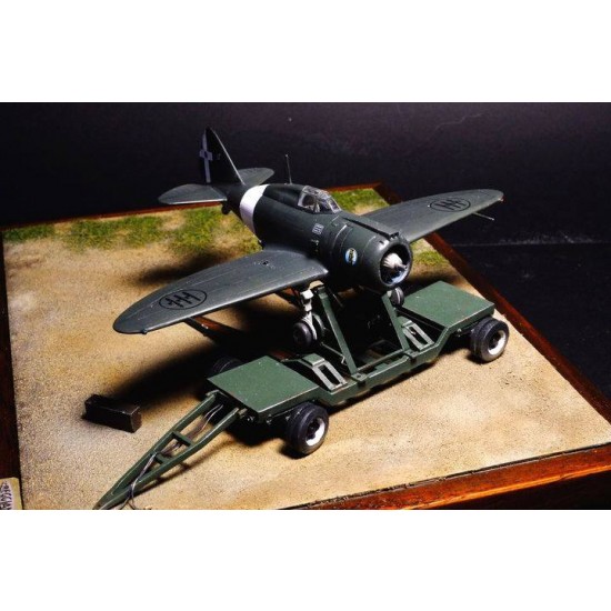 1/72 Carrello Re2000 Navale Complete Resin kit 1/72 Carrello Re2000 Navale Complete Resin kit