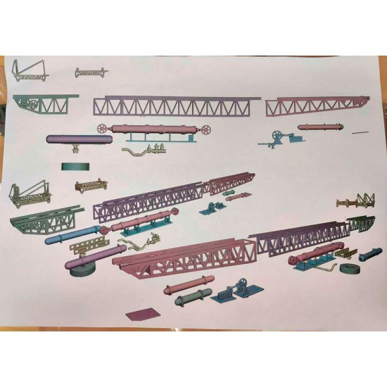 1/48 Catapult Gagnotto for Re2000 & Imam Resin Kit 1/48 Catapult Gagnotto for Re2000 & Imam Resin Kit